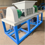 大型金属破碎机木材塑料工业废品生活垃圾粉碎机强制型双轴撕碎机