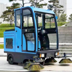 物业学校景区电动扫地车 车间用道路环卫清扫车 工业驾驶式扫路车