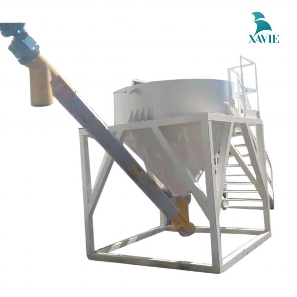 Silo xi măng kèm ống dẫn