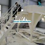 Silo xi măng kèm ống dẫn