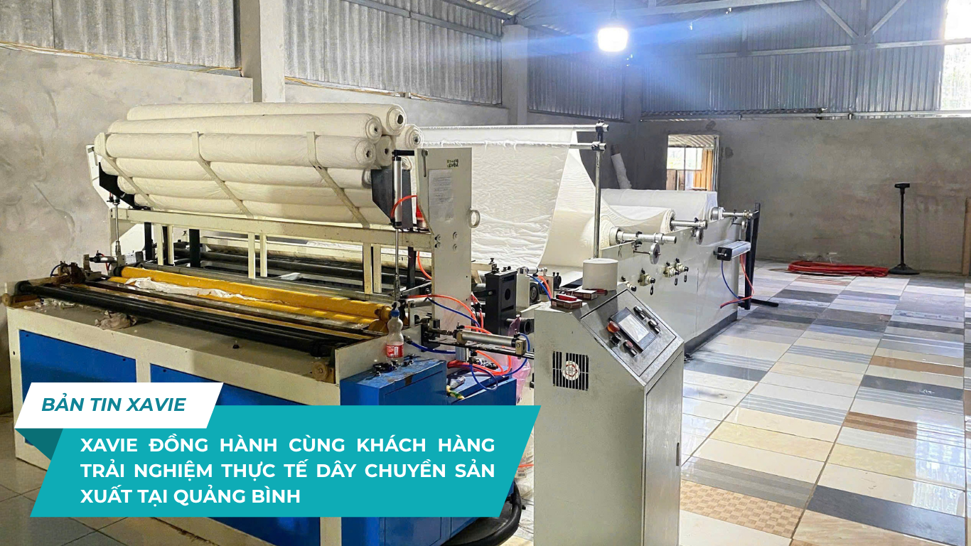 XAVIE ĐỒNG HÀNH CÙNG KHÁCH HÀNG TRẢI NGHIỆM THỰC TẾ DÂY CHUYỀN SẢN XUẤT TẠI QUẢNG BÌNH