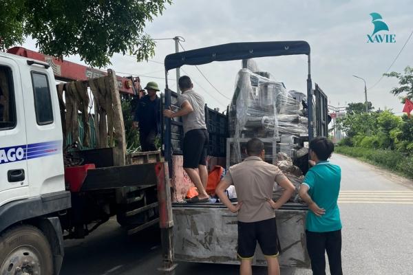 XAVIE bàn giao máy nghiền nhựa tới khách hàng tại Hải Dương